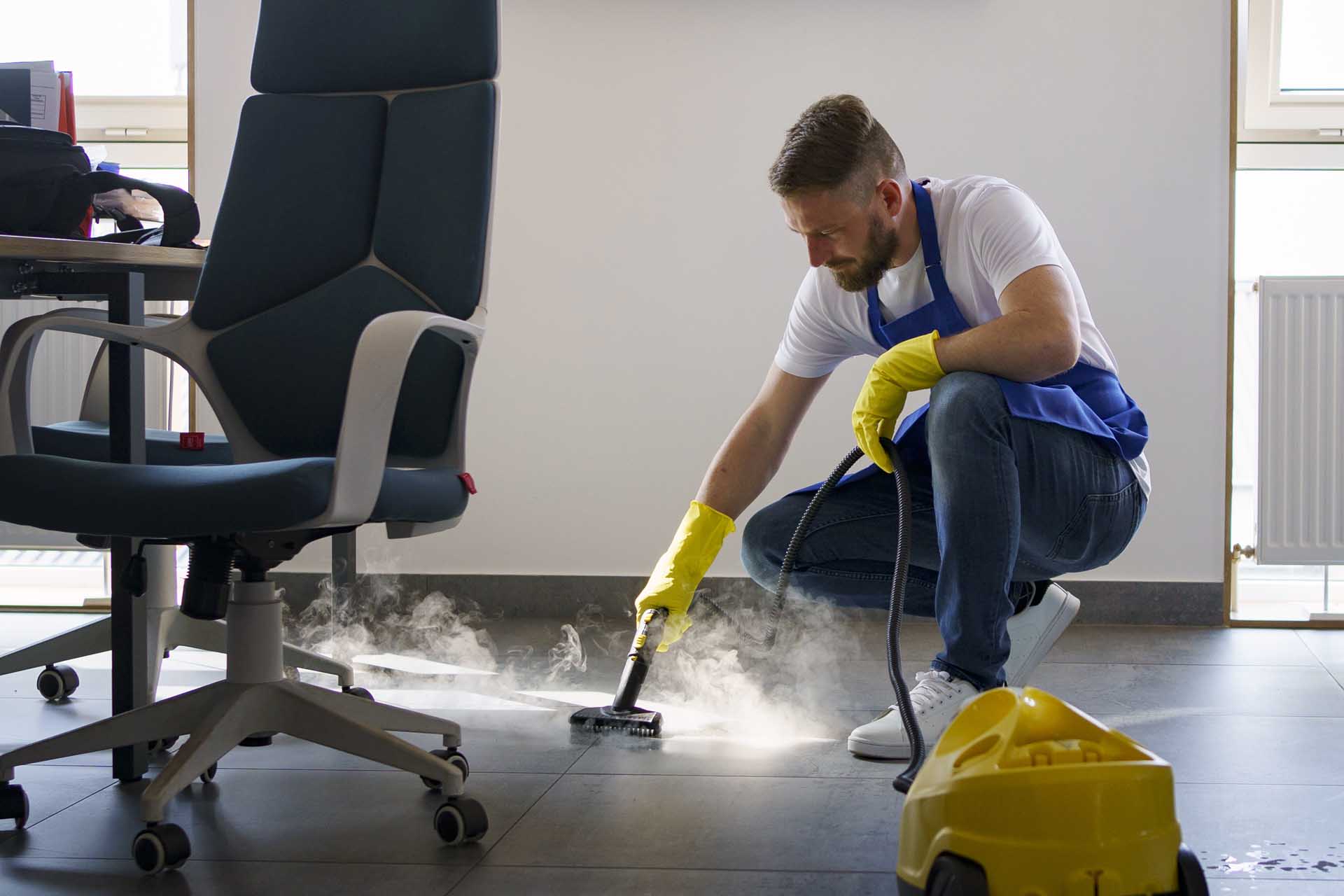 Professional steam cleaning on the Central Coast